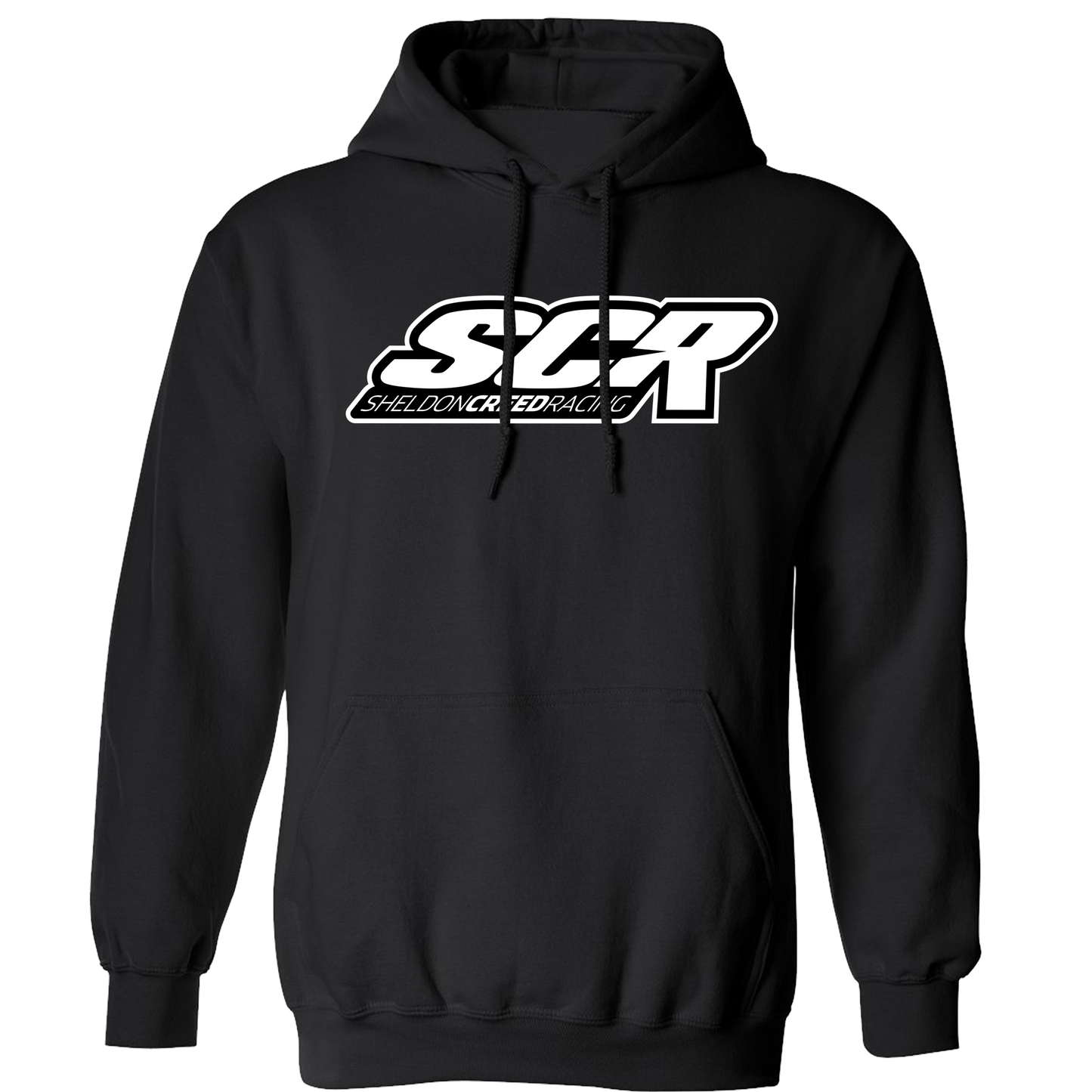 SCR Black Micro Hoodie